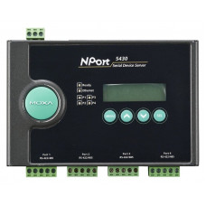 NPort 5430. 4-портовый асинхронный сервер. MOXA NPort 5430. 4-портовый асинхронный сервер. MOXA