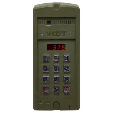 БВД-316F. Вызывная панель аудиодомофона. VIZIT