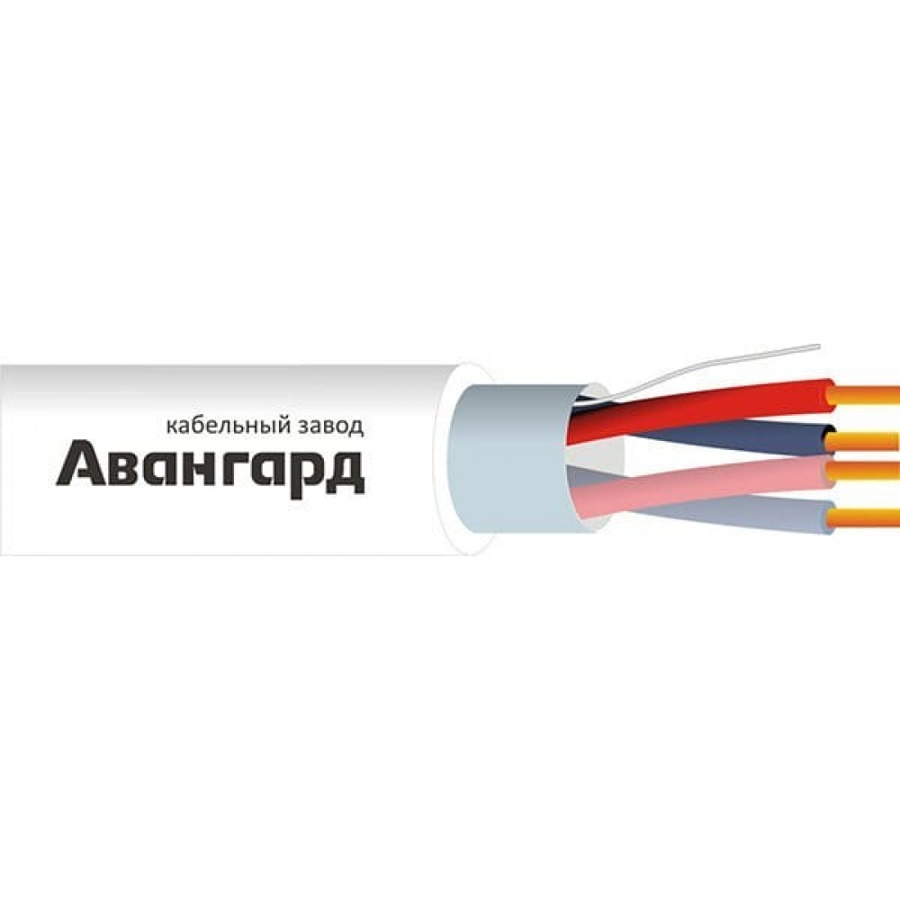 КПСЭнг(А)-FRLSLTx 2х2х0,5 Дельта Авангард. Кабель для систем ОПС и СОУЭ огнестойкий, не поддерживающий горения, экранированный. Авангард