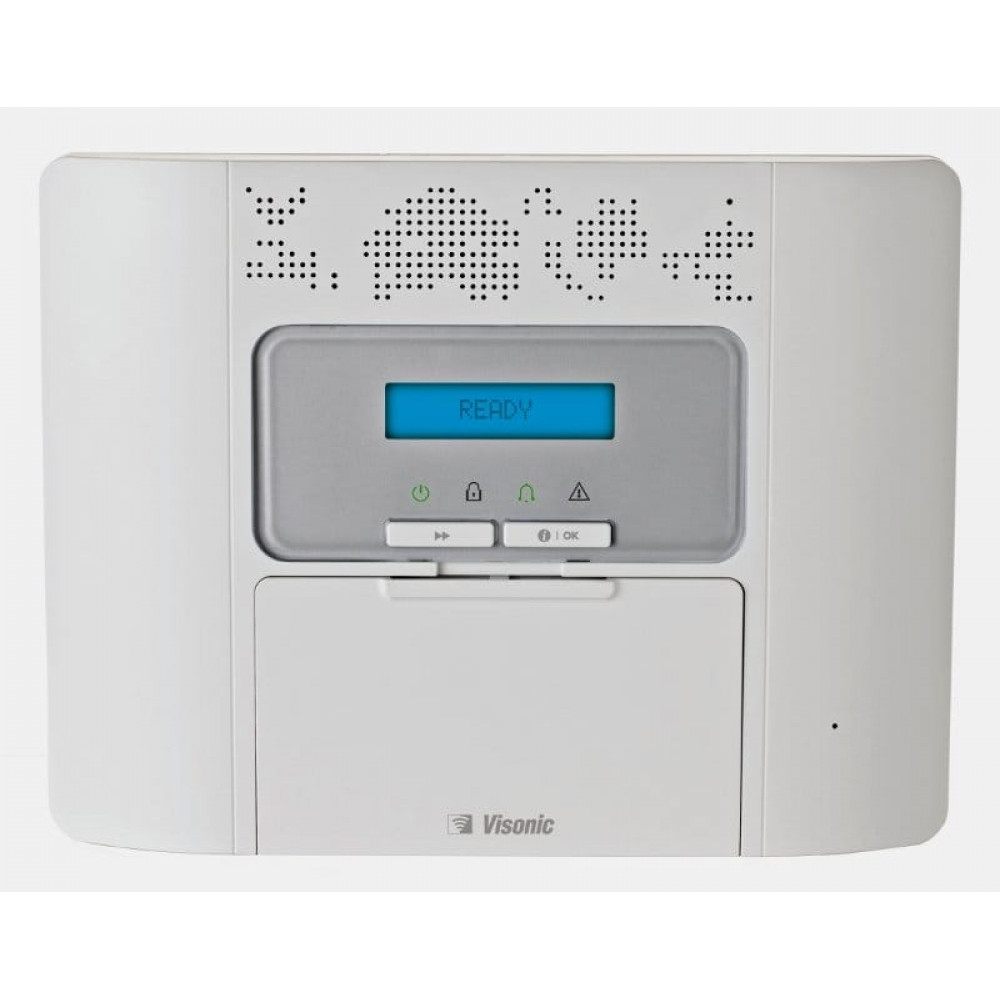 PMASTER-30 VISONIC. Радиоканальная контрольная панель на 64 зоны. Visonic