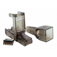 Коннектор 8P8C UTP Cat.6A (RJ-45) (10-0239-1). Коннектор. SUPRLAN