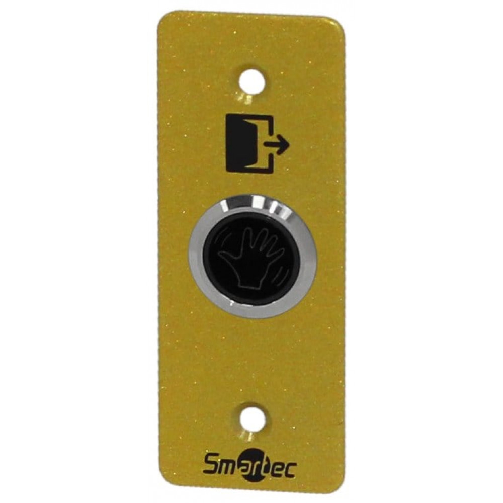 SP-EX343LW-GD. Кнопка бесконтактная, врезная. Smartec