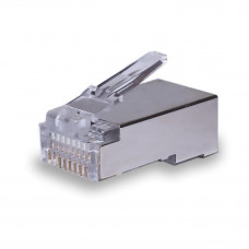 Коннекторы 8P8C FTP Cat.5e (RJ-45) (100шт) (10-0231). Разъем RJ-45. SUPRLAN