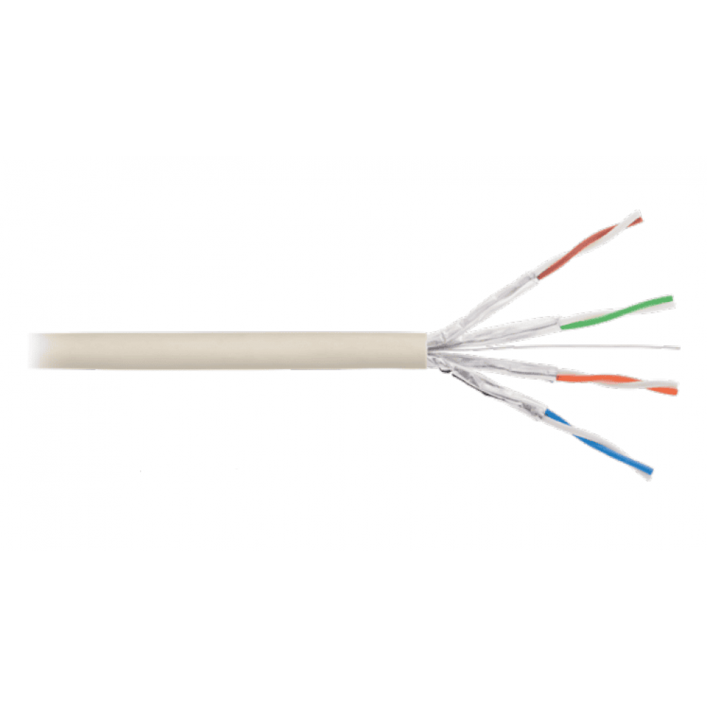 U/FTP 4pair, Cat6a, Solid, In, нг(А)-LSLTx (NMC 9455L-IY). Кабель «витая пара» (LAN) для структурированных систем связи. NIKOMAX