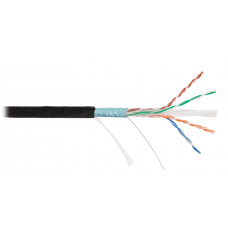 F/UTP 4pair, Cat6, Solid, In/Out, нг(А)-HF (NMC 4240C-BK). Кабель «витая пара» (LAN) для структурированных систем связи. NIKOMAX