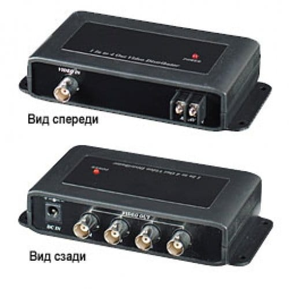 CD104. Распределитель видеосигнала. SC&T