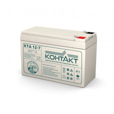 Контакт КТА 12-7. Аккумулятор герметичный свинцово-кислотный. Контакт