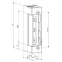 ST-SL451NO. Защелка электромеханическая. Smartec