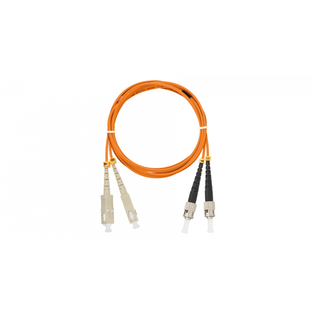 NMF-PC2M2C2-SCU-STU-003. Патч-корд оптический многомодовый. NIKOMAX