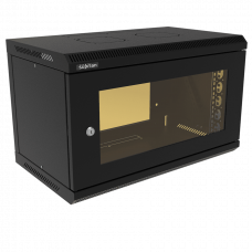 ТВС-6U-600-350-МР-9005 (05-2061-B). Шкаф настенный телекоммуникационный. SUPRLAN