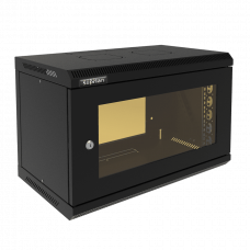 ТВС-6U-600-450-СР-9005 (05-2063-B). Шкаф настенный телекоммуникационный. SUPRLAN