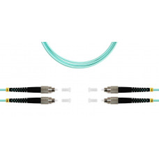 Патч-корд ВО MM(OM3), FC/UPC-FC/UPC, 3.0мм, duplex, LSZH, 5м (09-12034). Патч-корд волоконно-оптический. SUPRLAN