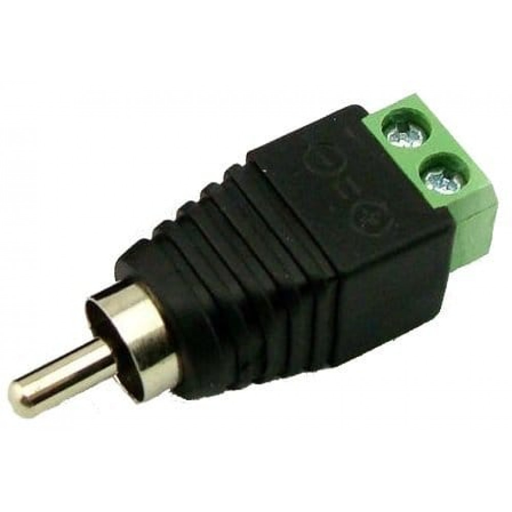 RCA (штекер) с клеммной колодкой. Разъем RCA. Прочие зарубежные