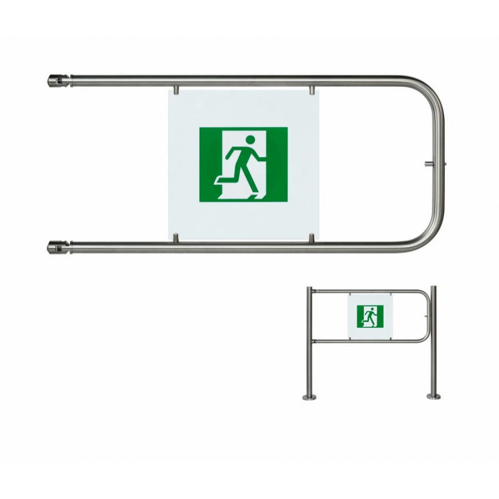 PERCo-BH02 1-17. Поворотная створка. PERCo