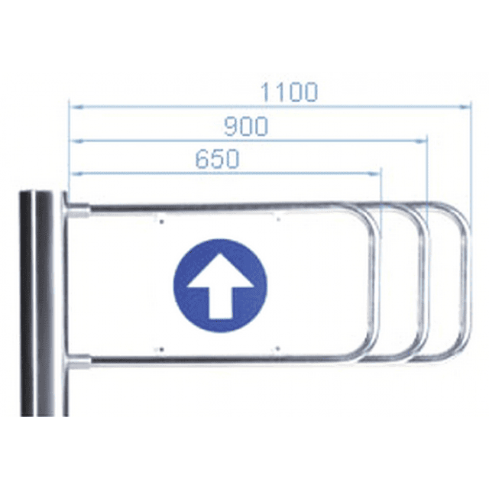 PERCo-AG-650. Створка для калитки. PERCo