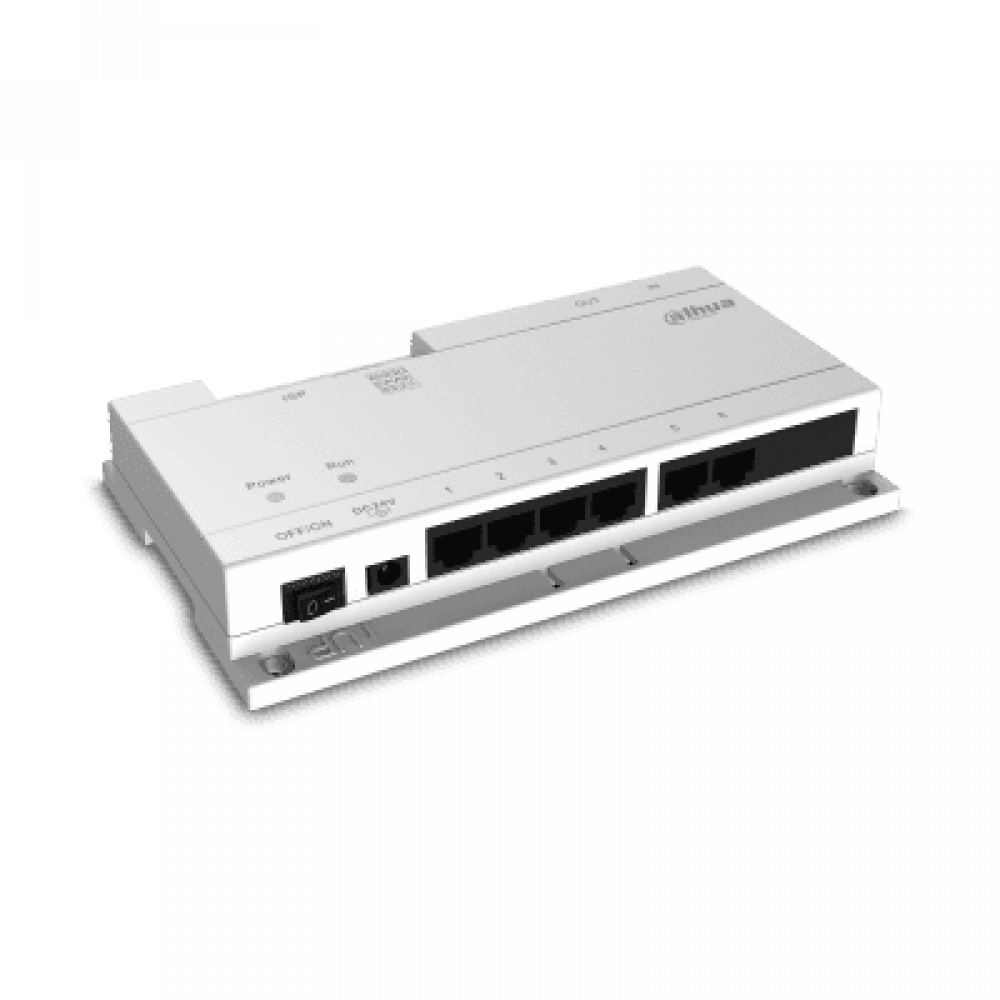 DH-VTNS1060A. Коммутатор с питанием по PoE. Dahua