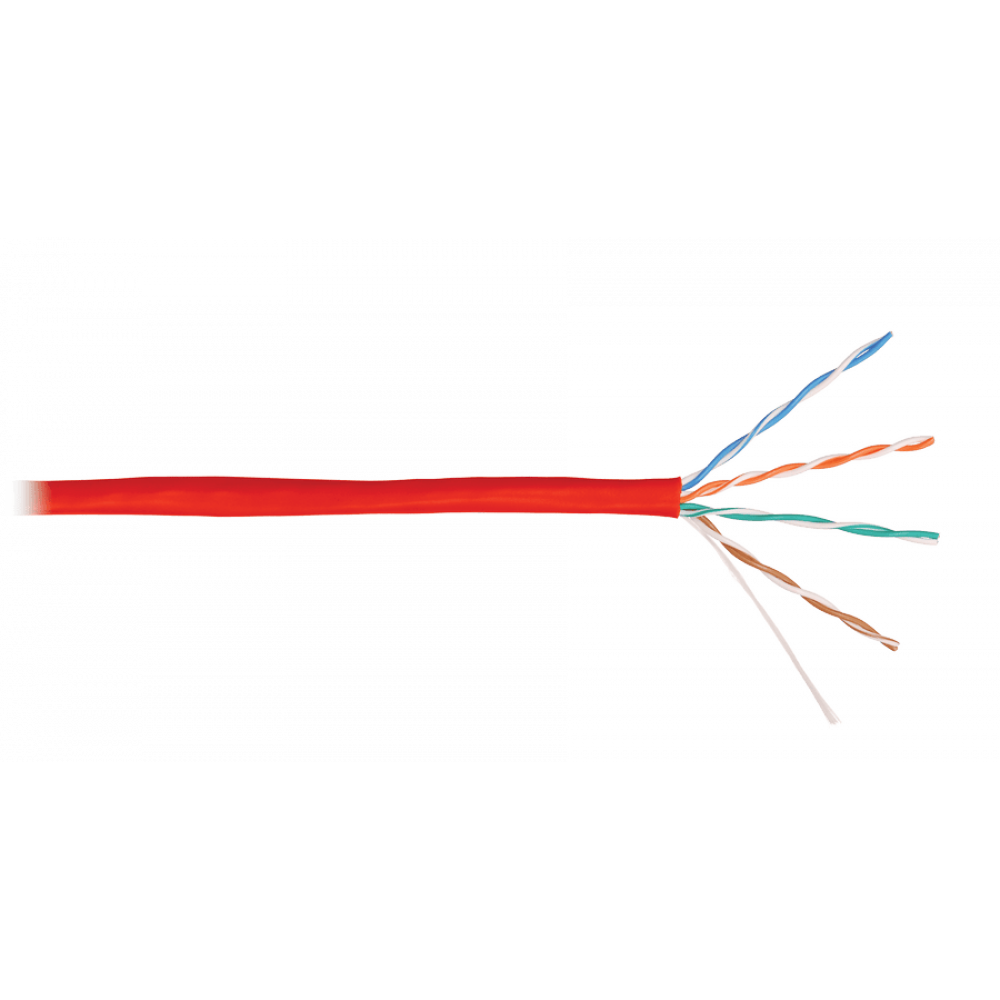 U/UTP 4pair, Cat5e, Solid, In, PVC (NMC 4100A-RD). Кабель «витая пара» (LAN) для структурированных систем связи. NIKOMAX