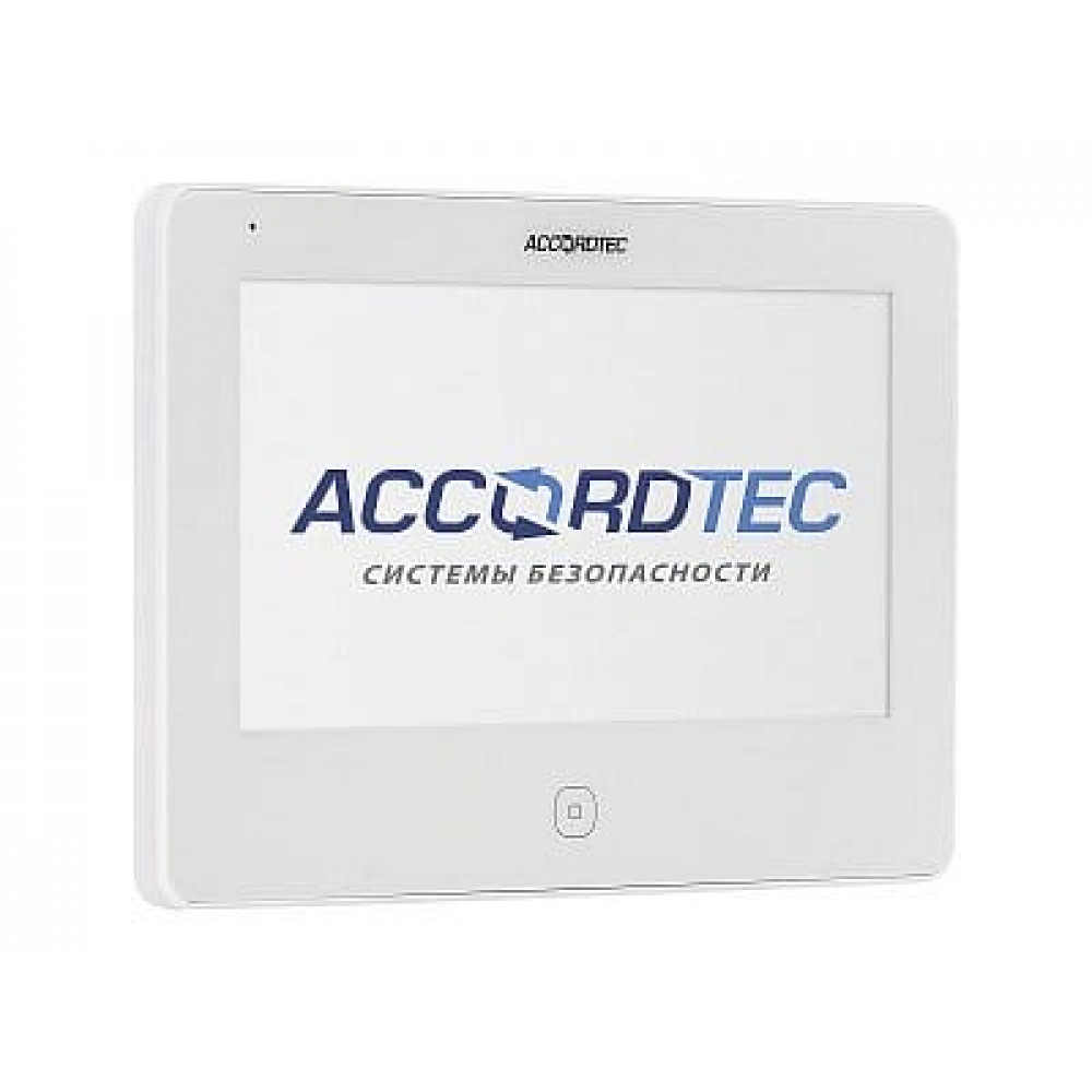 AT-VD800W WH. Монитор домофона цветной с функцией «свободные руки». AccordTec