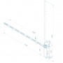 PERCo-GS06.1. Тумба автоматического шлагбаума. PERCo