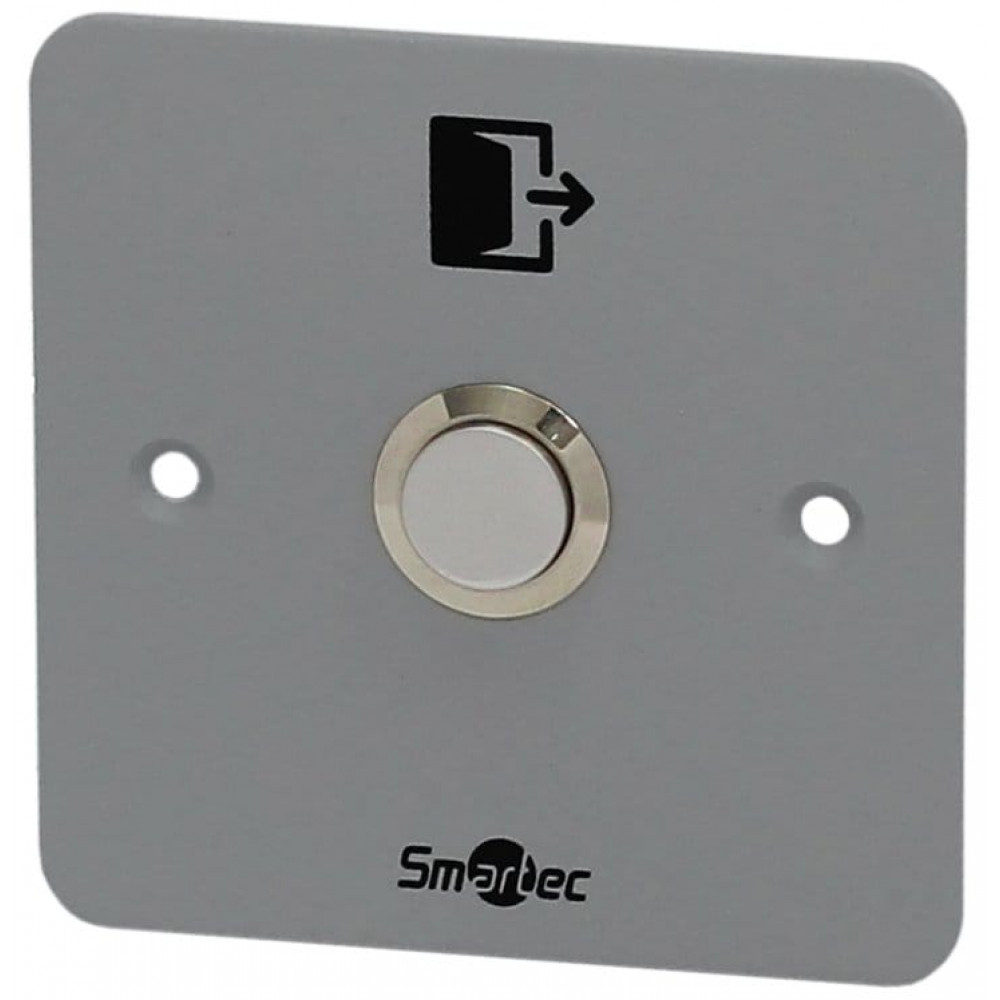 SP-EX144-GR. Кнопка металлическая, врезная. Smartec