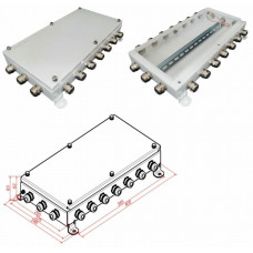 КМ IP66-2040. Коробка монтажная электротехническая. Гефест