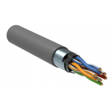 GENERICA F/UTP кат. 5E 100МГц 4 пары PVC INDOOR серый (BC1-C5E04-311-305-G). Кабель «витая пара» (LAN) для структурированных систем связи. IEK