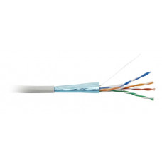 FUTP4-C5E-S24-IN-PVC-GY-305. Кабель «витая пара» (LAN) для структурированных систем связи. Hyperline