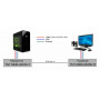 MMS-9525D-R. Удлинитель KVM. TNTv