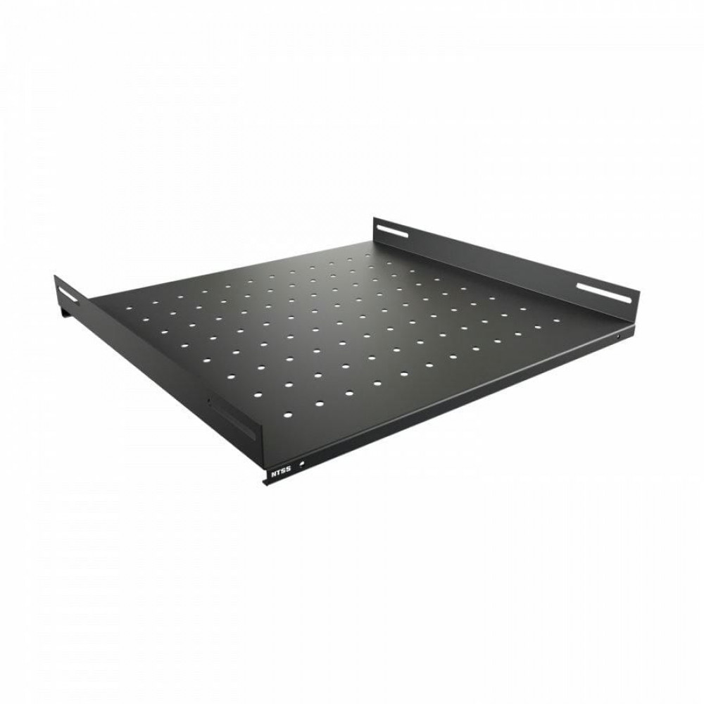NTSS-FS-600-BL 1U нагр.:60кг. 19 350мм черный. Полка стационарная. NTSS