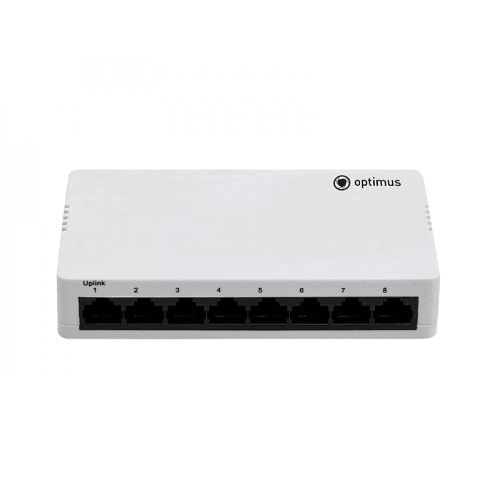 U1EN-7G/1G. Коммутатор 7-портовый. Optimus