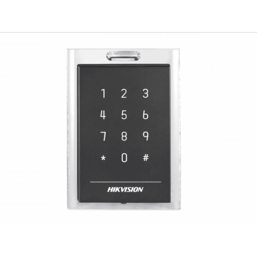 DS-K1101MK. Считыватель карт Mifare с сенсорной клавиатурой. Hikvision