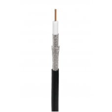 RG-11U, 75 Ом, CCS/Al/Al, 83%, 305 м, черный OUTDOOR (01-3011). Кабель коаксиальный радиочастотный. Rexant