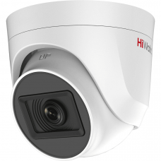 HDC-T020-P(B)(3.6mm). Бюджетная видеокамера мультиформатная купольная. HiWatch Ecoline