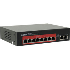 Netis P110C. Коммутатор сетевой PoE неуправляемый. Netis