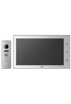 Комплект видеодомофона<br /> CTV-DP4106AHD (белый)