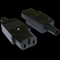 Вилка питания<br /> LANMASTER LAN-IEC-320-C13