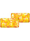 Бесконтактный брелок<br /> RFID-Брелок ISBC Mifare ID 4 byte nUID (желтый)