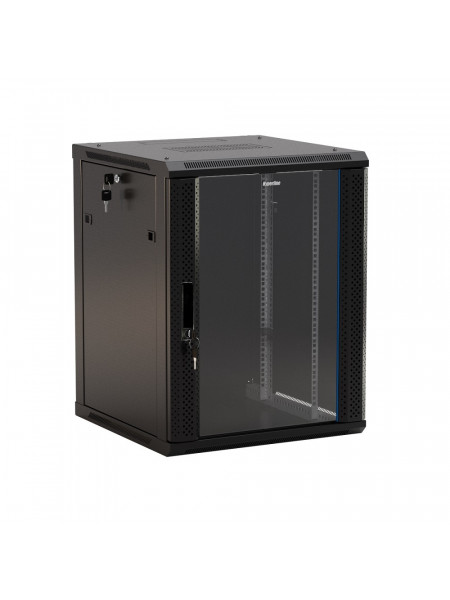 Шкаф телекоммуникационный<br /> TWB-1866-GP-RAL9004 Шкаф телекоммуникационный<br /> TWB-1866-GP-RAL9004