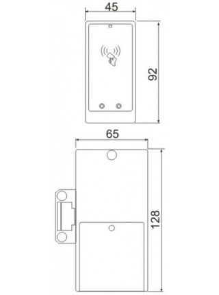 Замок мебельный<br /> Z-695 EHT Замок мебельный<br /> Z-695 EHT