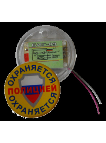 Оповещатель охранно-пожарный световой<br /> БИГ-09