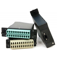 Волоконно-оптическая кассета<br /> FO-CSS-W120H32-9-2MTPM-24LC-BL
