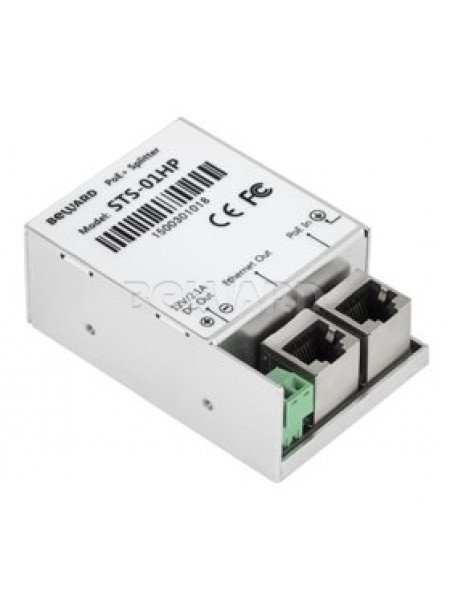 PoE-сплиттер<br /> STS-01HP PoE-сплиттер<br /> STS-01HP