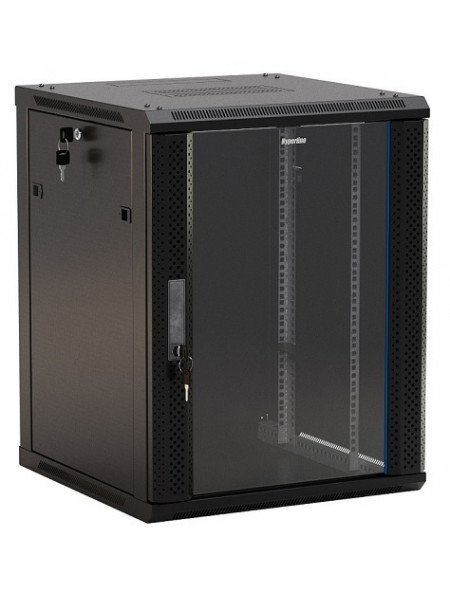 Шкаф телекоммуникационный<br /> TWB-FC-1545-GP-RAL9004 Шкаф телекоммуникационный<br /> TWB-FC-1545-GP-RAL9004