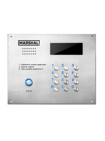 Вызывная аудиопанель<br /> CD-2255-TM-W Евростандарт