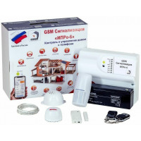 Комплект охранной сигнализации<br /> GSM сигнализация ИПРо-6 для квартиры