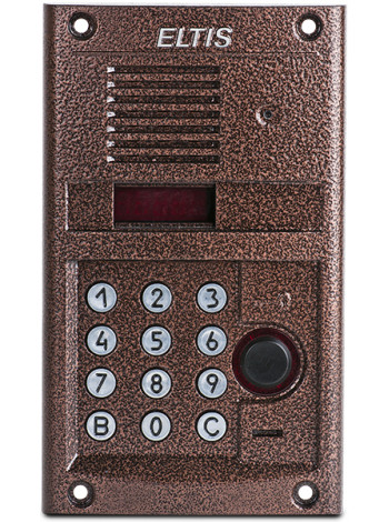 Вызывная видеопанель<br /> DP300-RDC24 (медь)