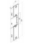 Планка ответная<br /> O&C F 61 Inox (S01X)