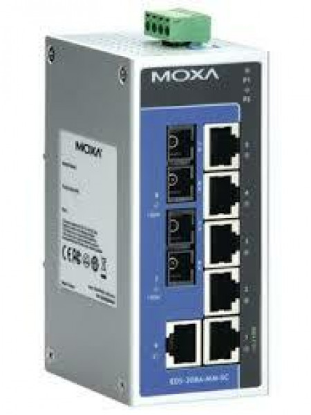 Коммутатор PoE<br /> EDS-208A-MM-SC Коммутатор PoE<br /> EDS-208A-MM-SC