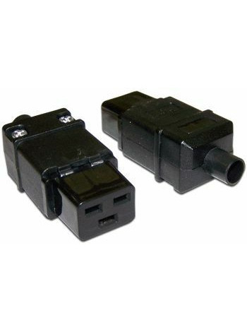 Вилка питания<br /> LAN-IEC-320-C19