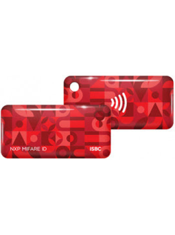 Бесконтактный брелок<br /> RFID-Брелок ISBC Mifare ID 4 byte nUID (красный)